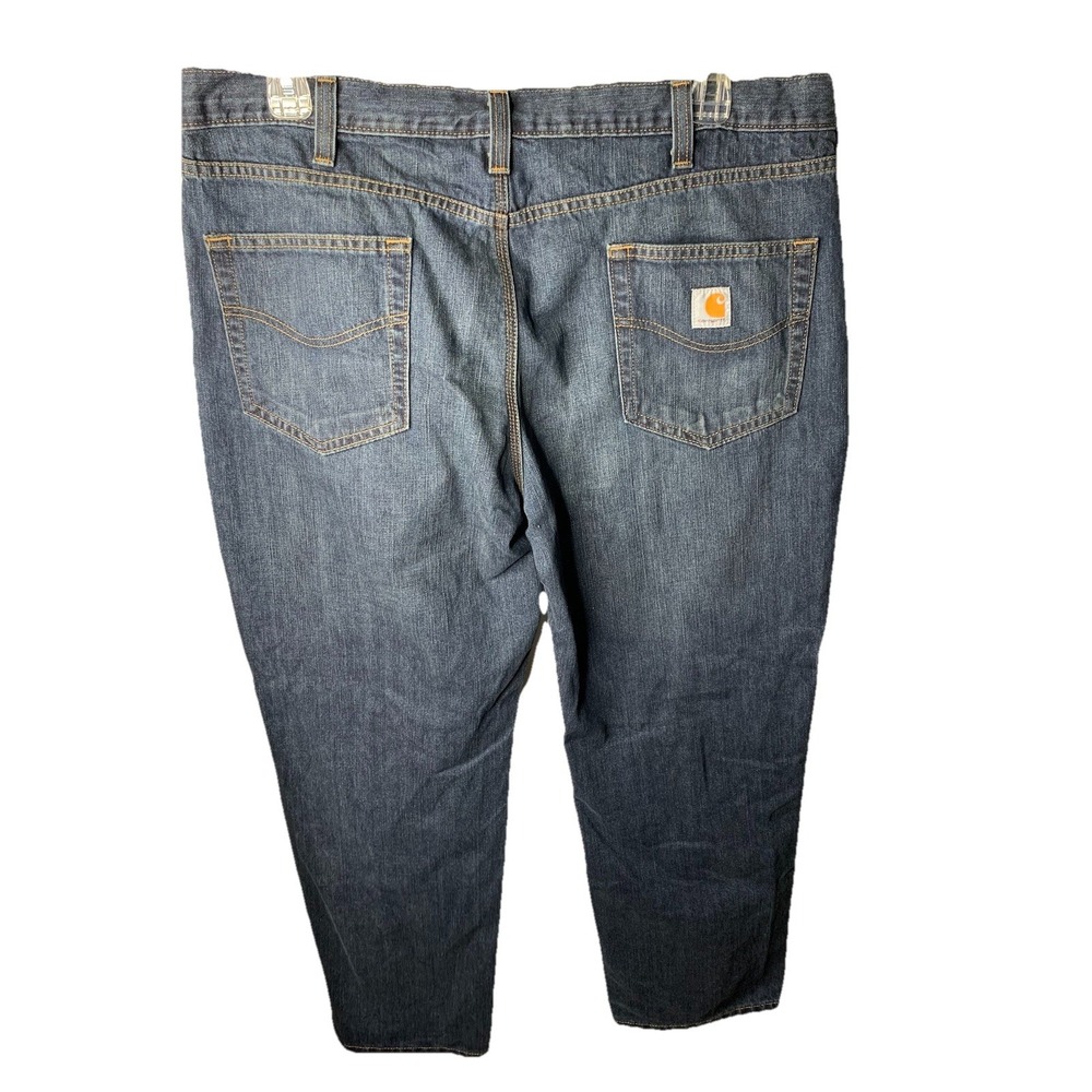 Carhartt Men's 40x30 Holter Relaxed Fit Blue Jeans # 101483‎ 968 Straight Leg
